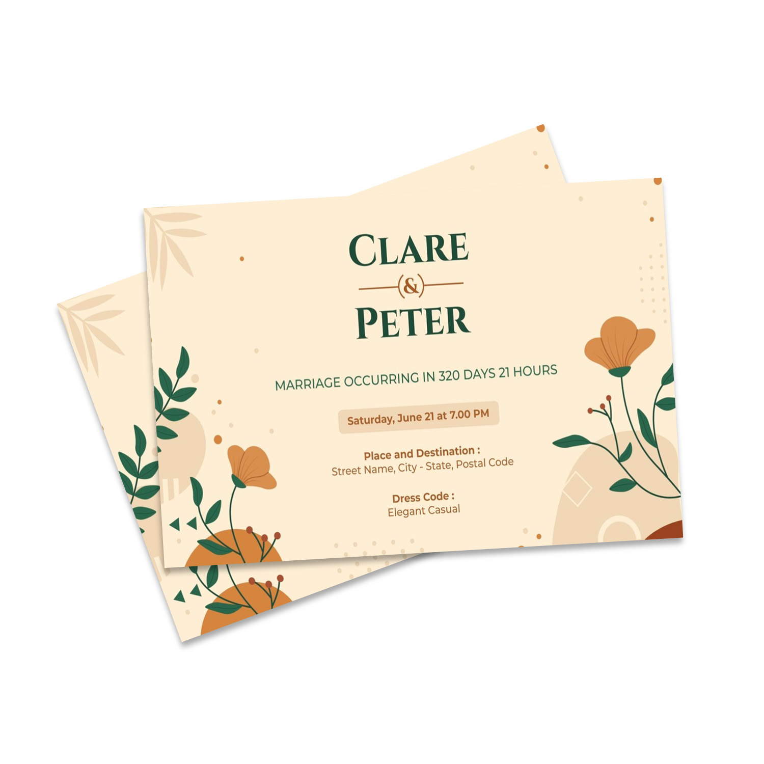Invitation Card Design Sample