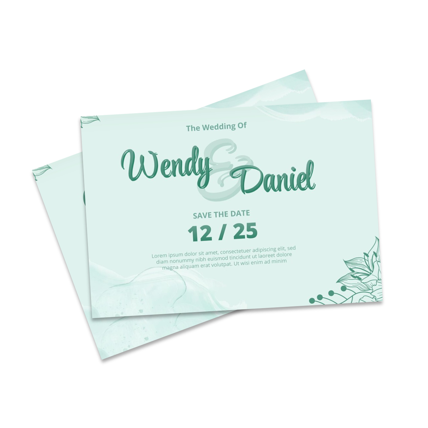 Invitation Card Design Sample