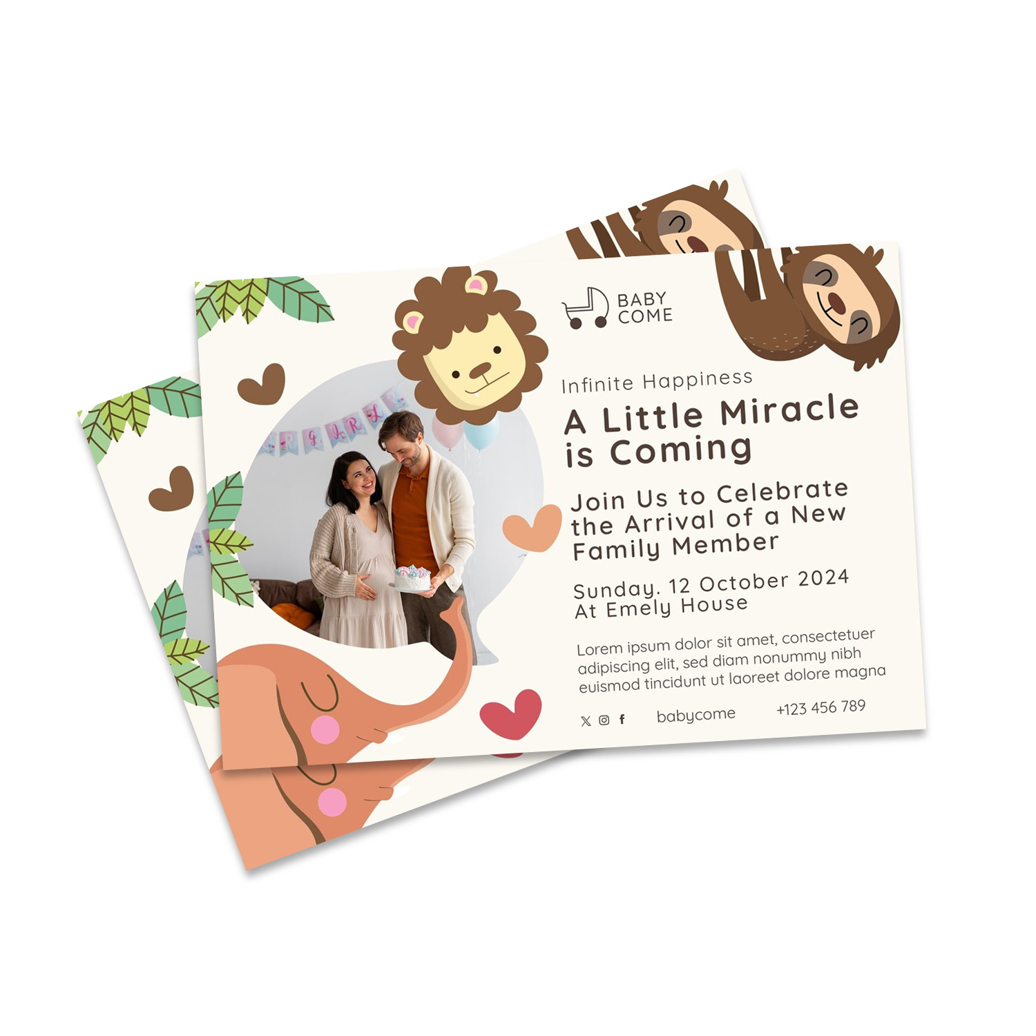 Invitation Card Design Sample