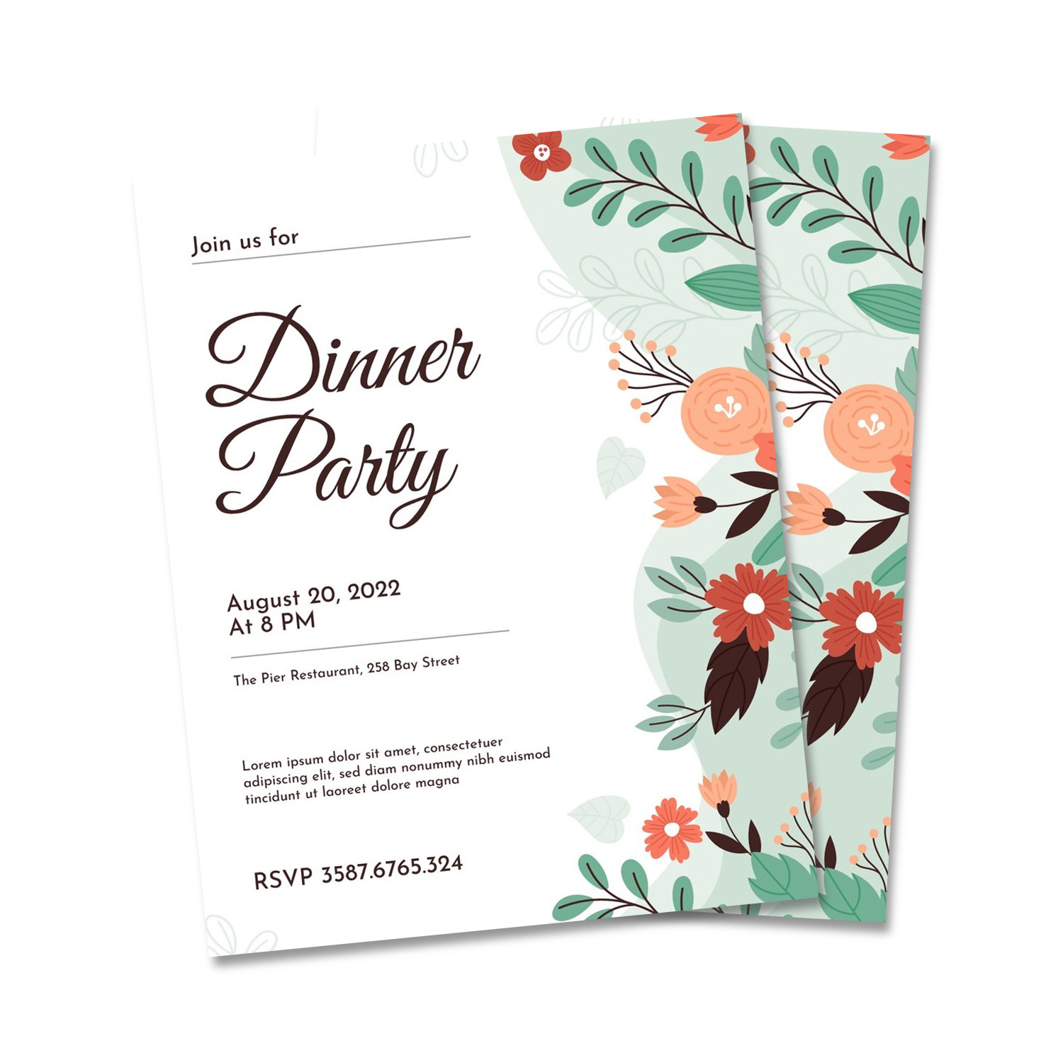 Invitation Card Design Sample
