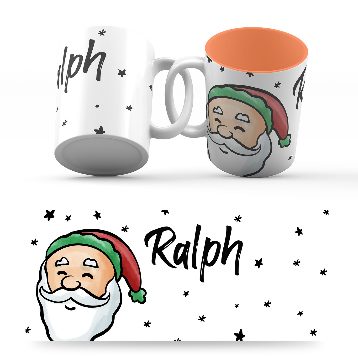 CHRISTMAS MUGS DESIGN