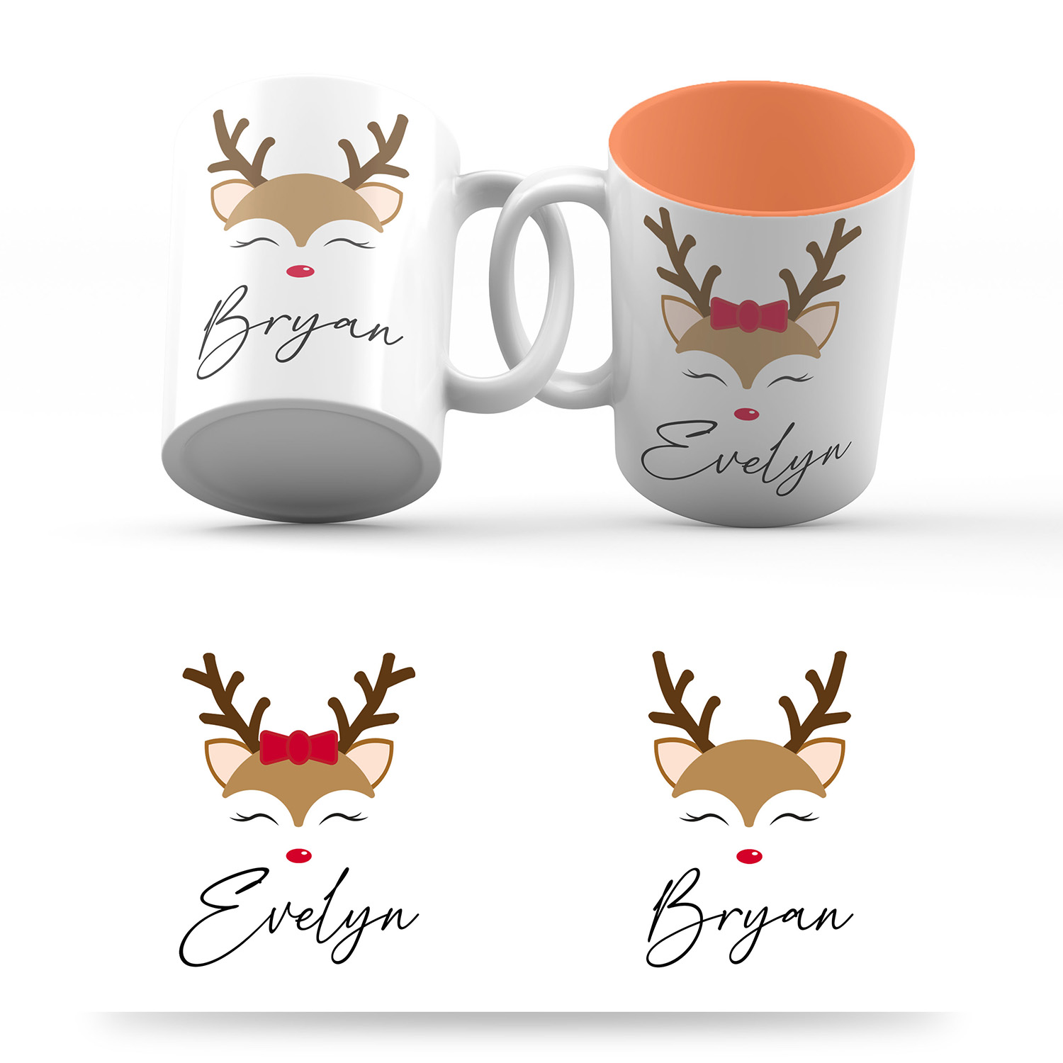 CHRISTMAS MUGS DESIGN