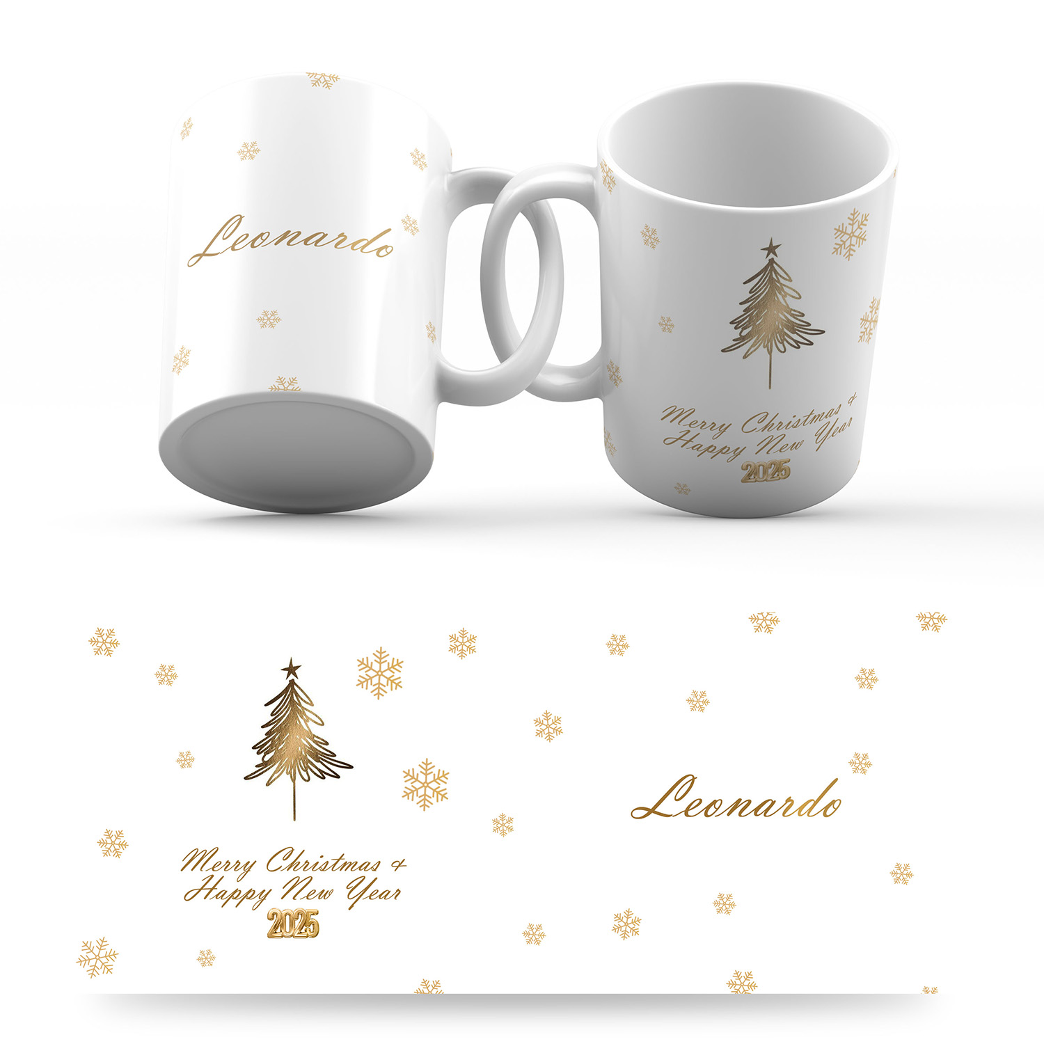 CHRISTMAS MUGS DESIGN