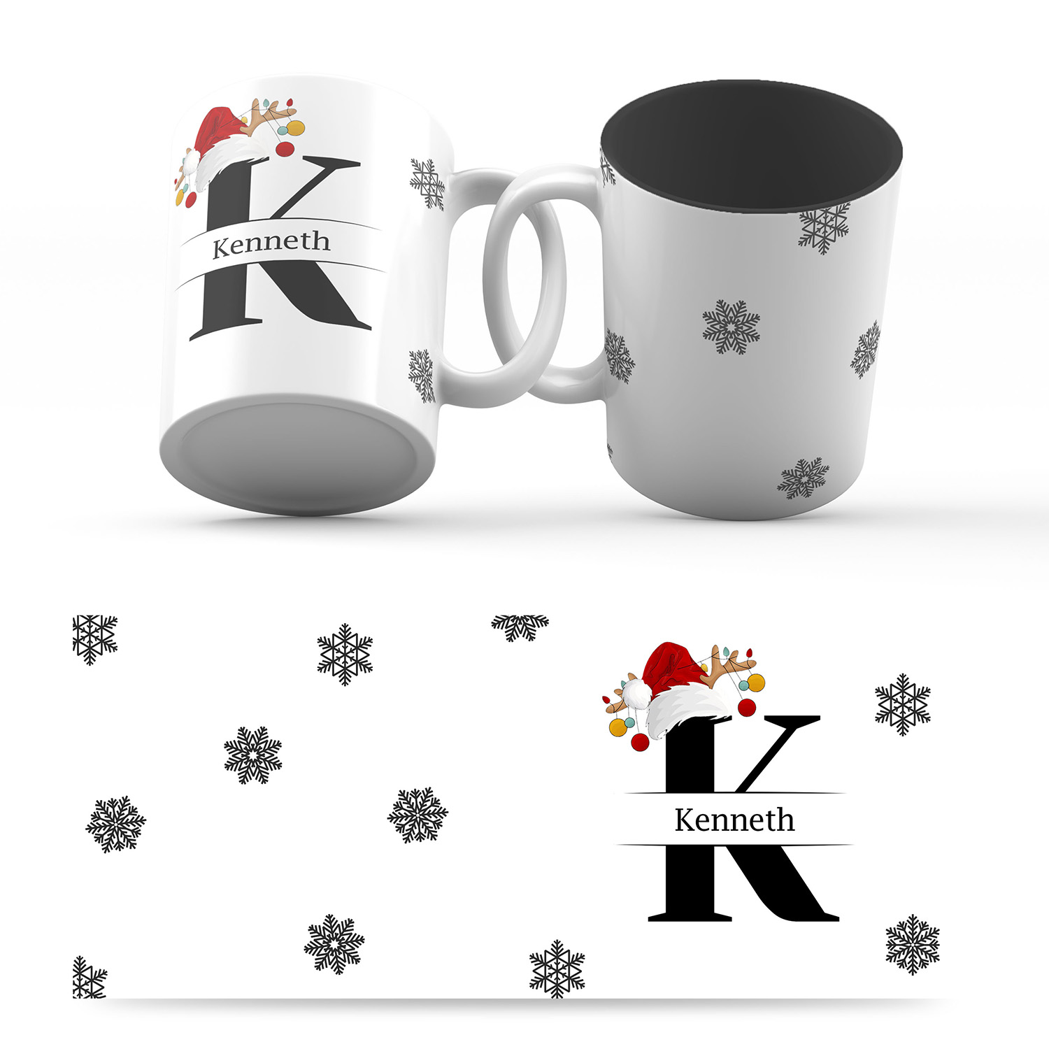 CHRISTMAS MUGS DESIGN