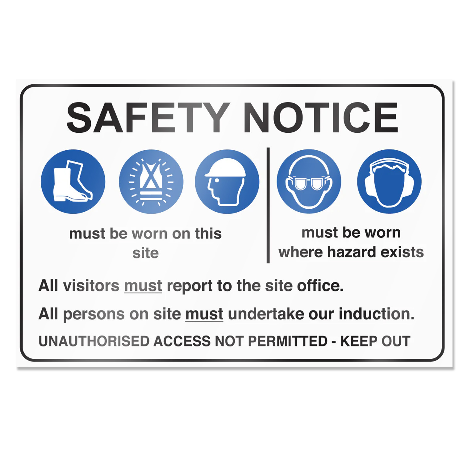 Safety Sign Design Sample