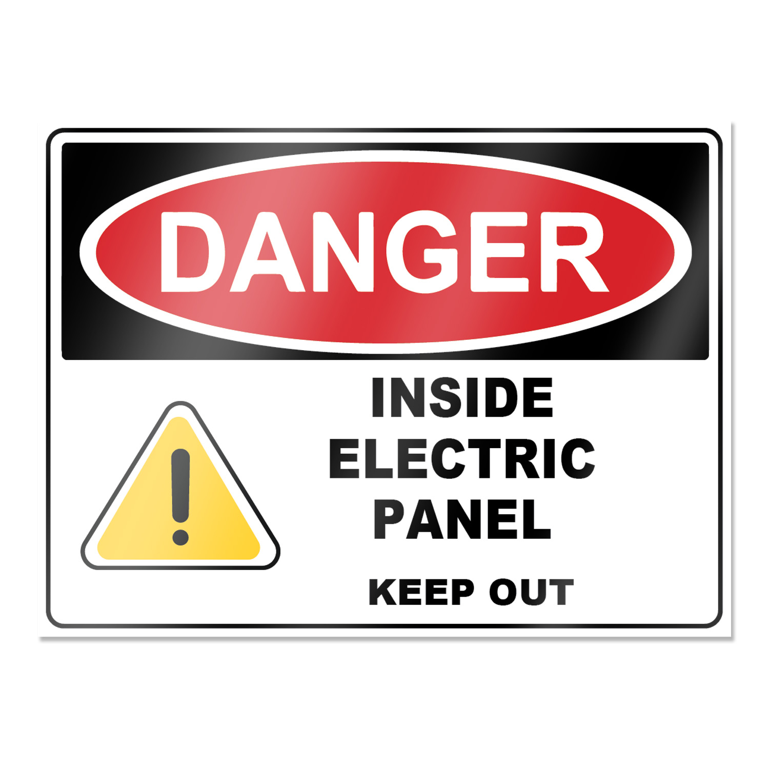 Safety Sign Design Sample