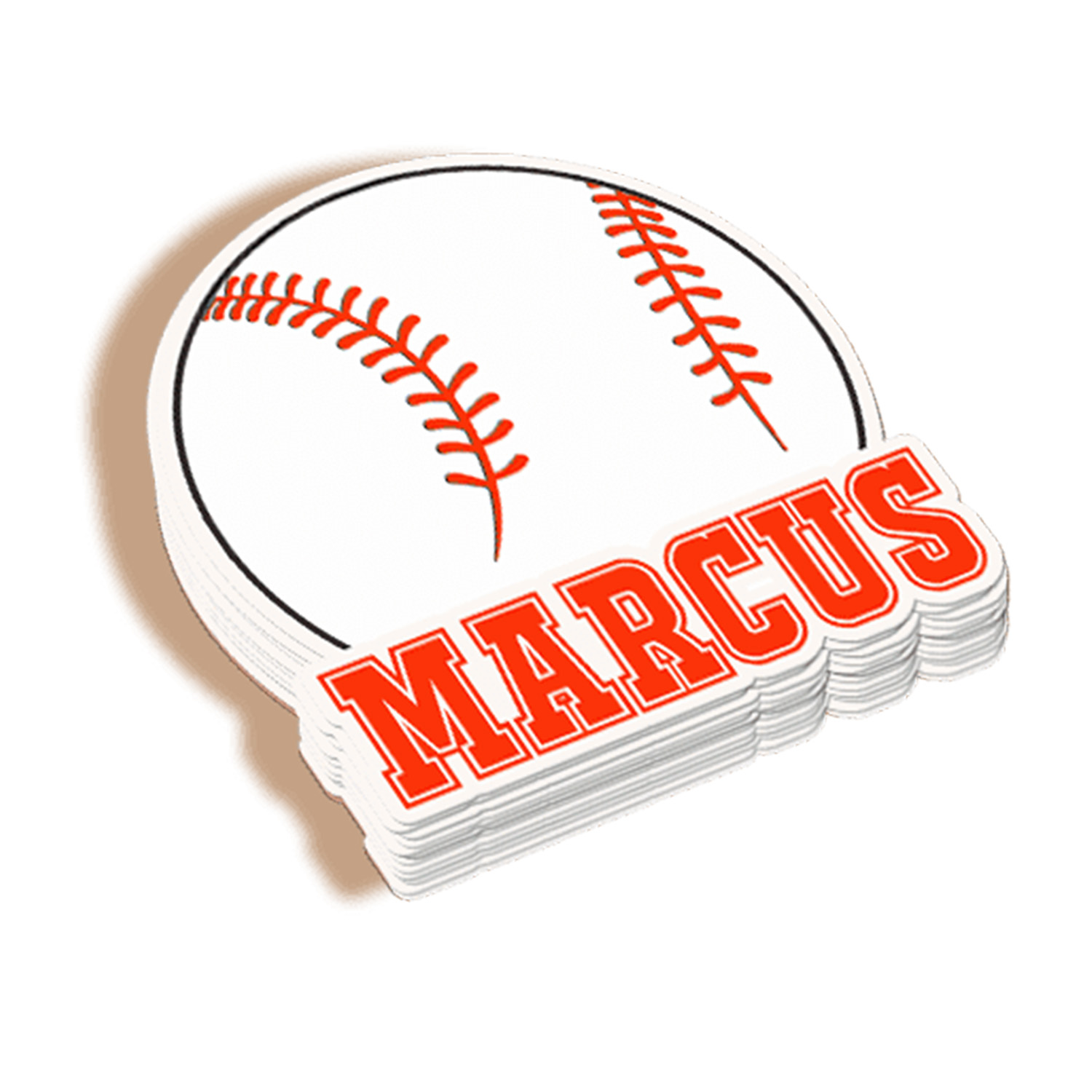 Sticker Label Sample