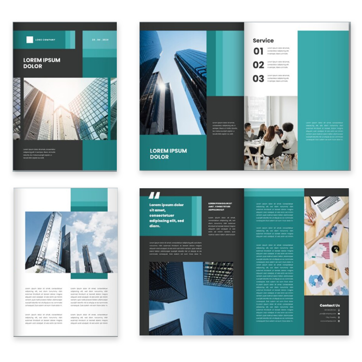 Company Profile Design Sample