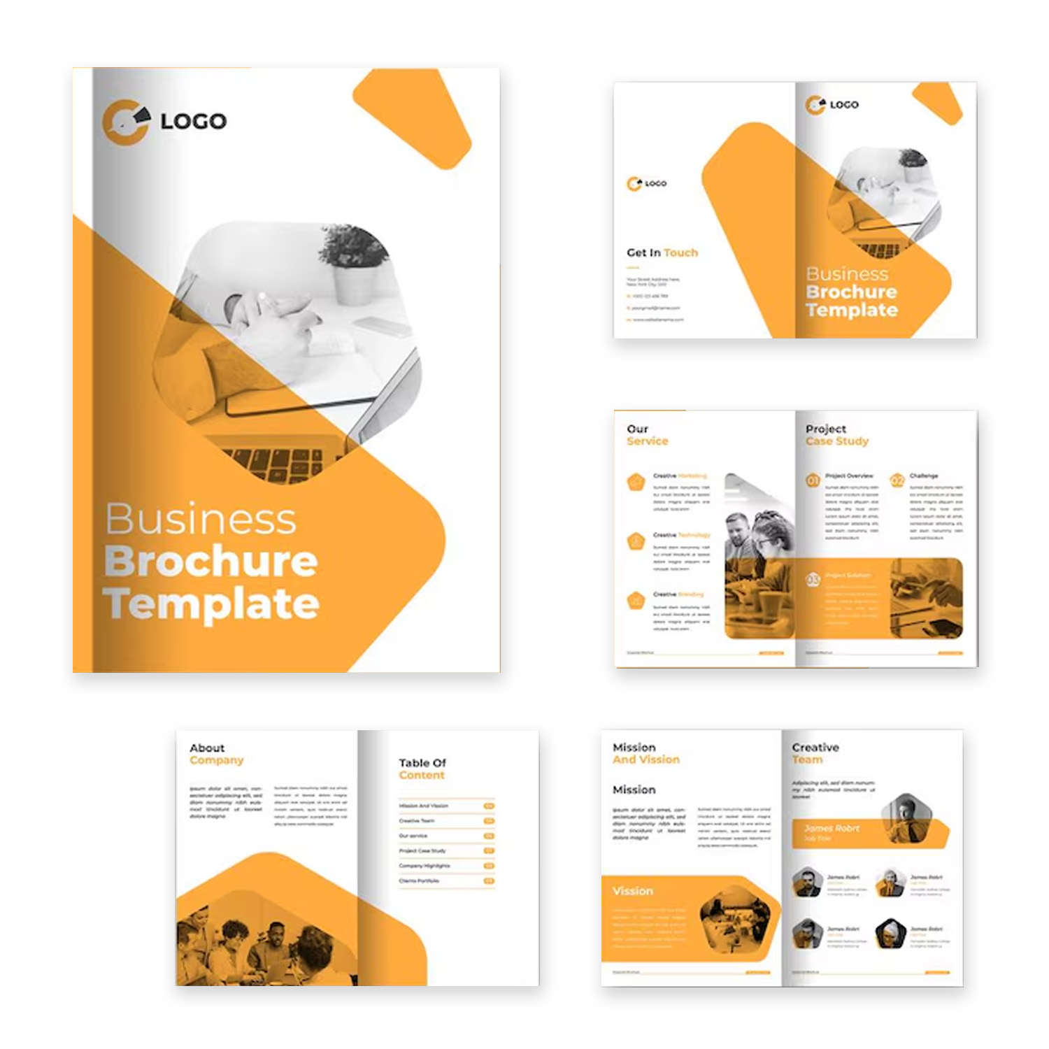 Company Profile Design Sample