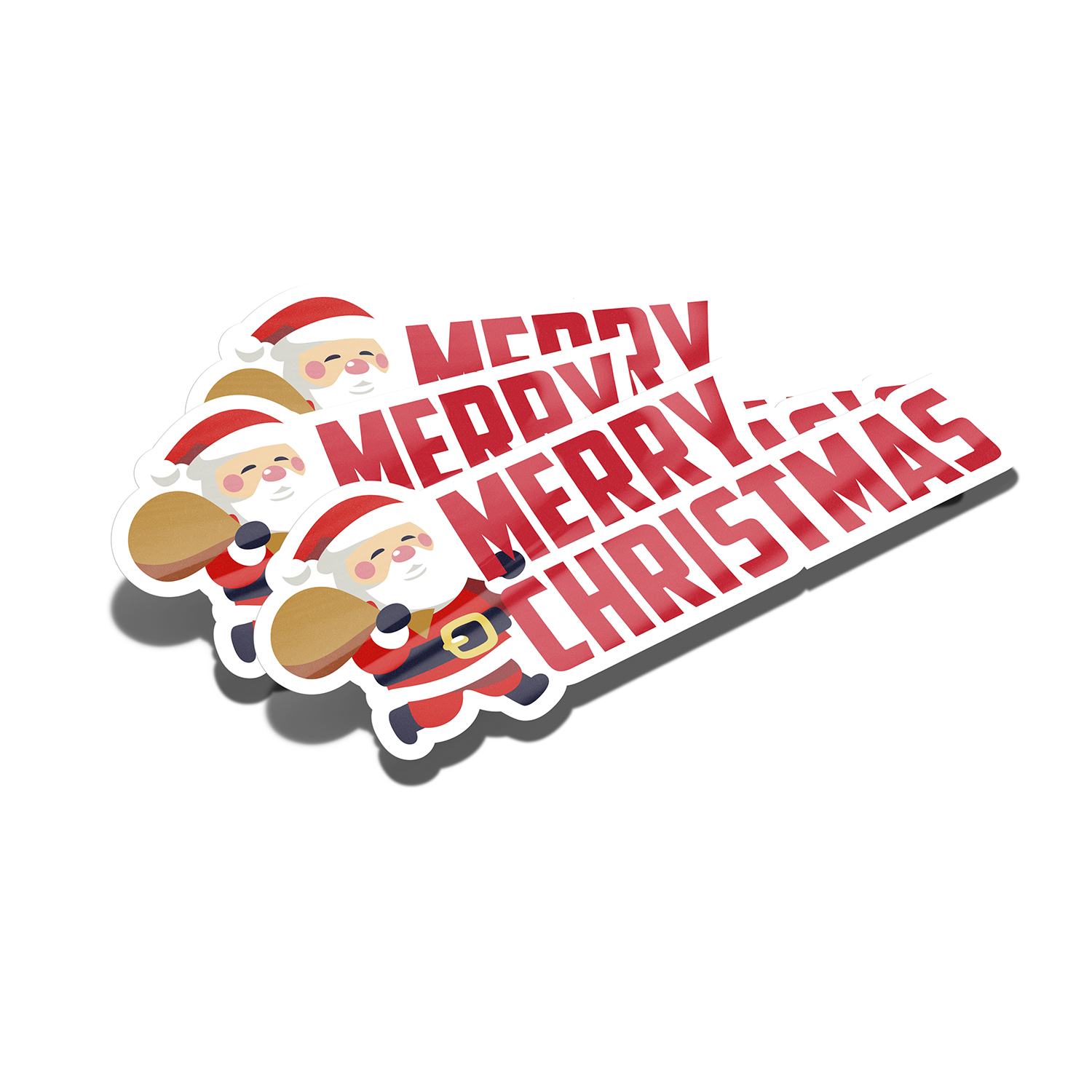 Die Cut Sticker Sample