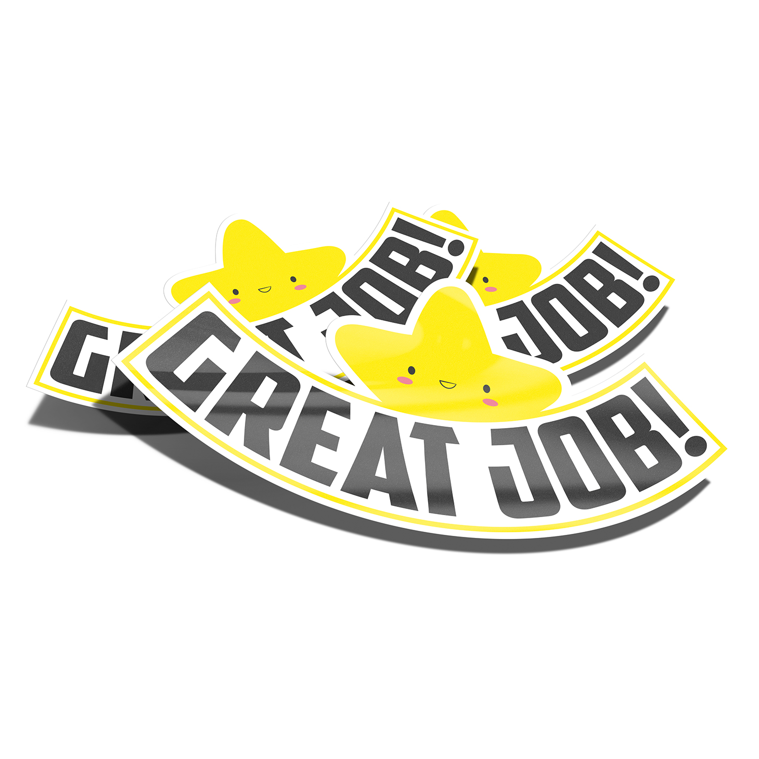 Die Cut Sticker Sample