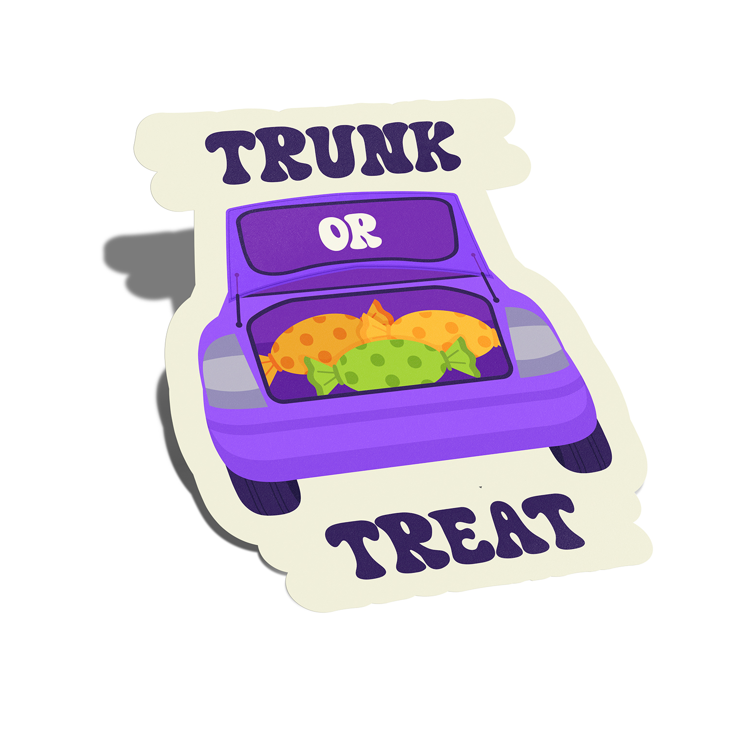 Die Cut Sticker Sample