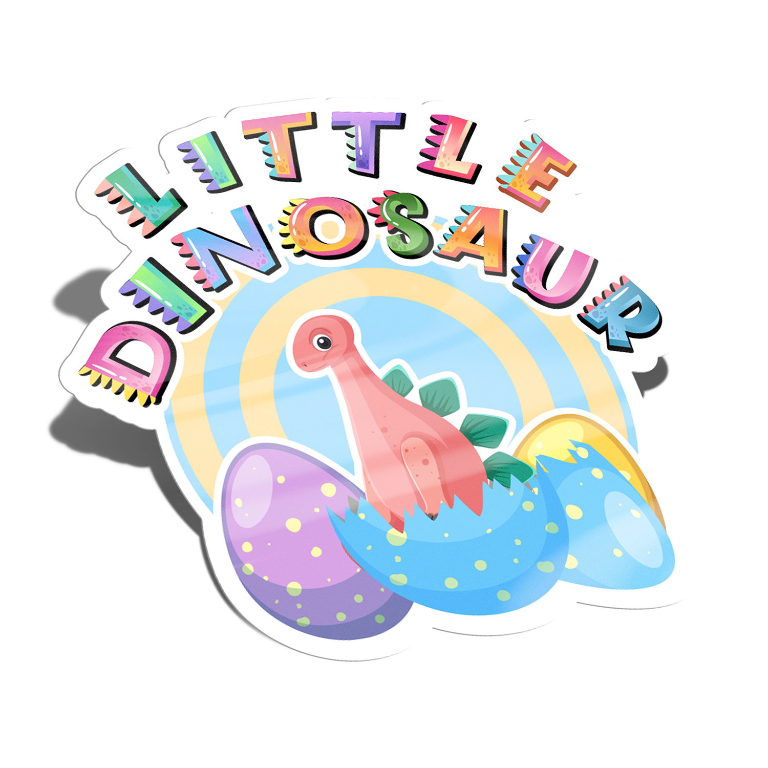 Die Cut Sticker Sample